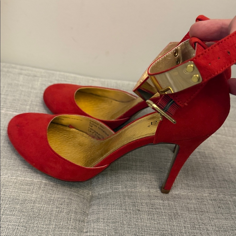Diba Bold Red Heels